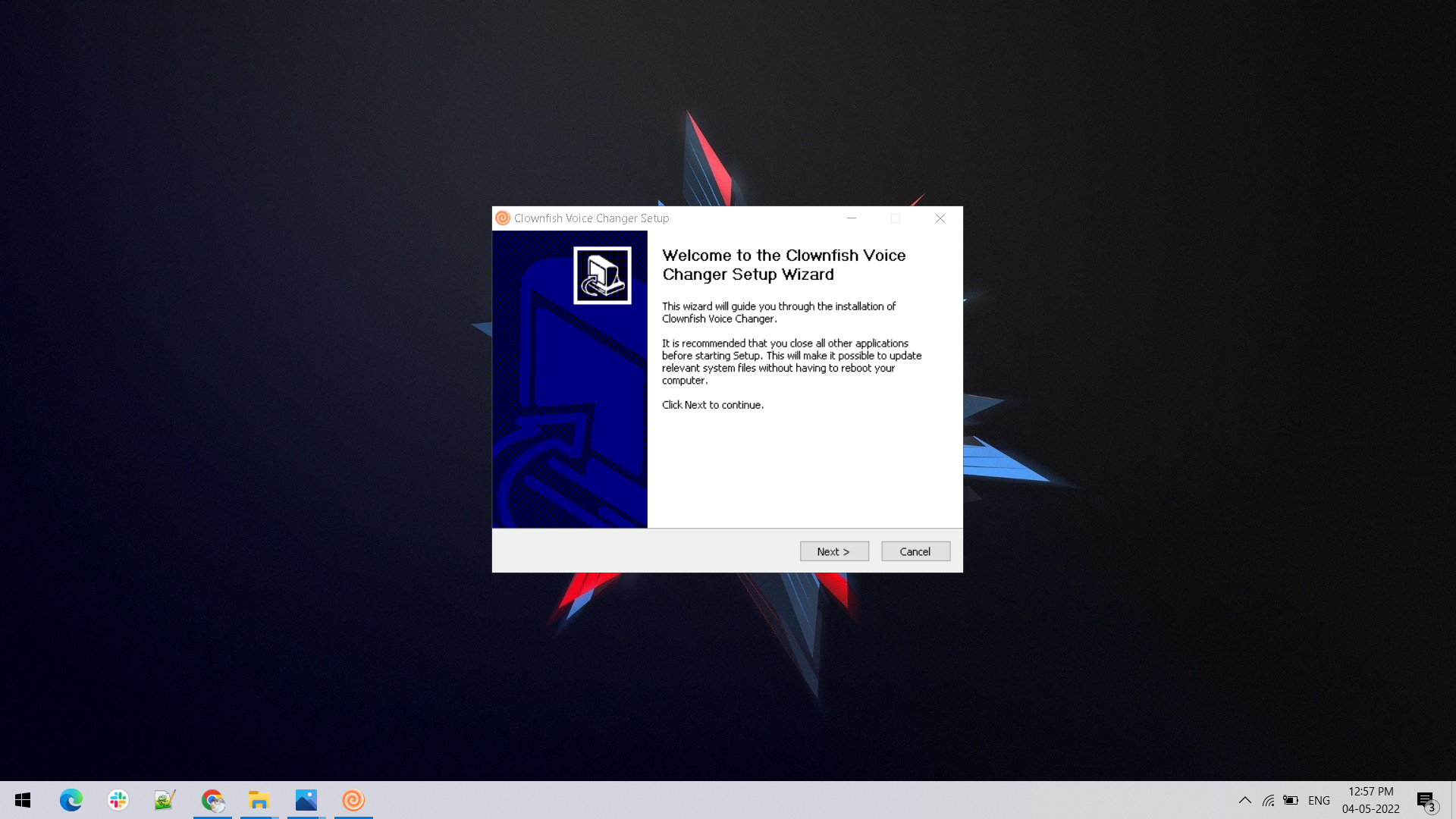 clownfish voice changer installation
